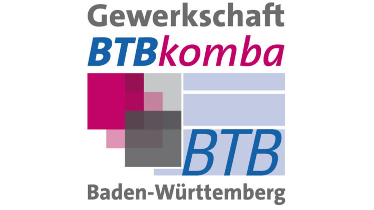Logo Gewerkschaft BTBkomba Baden-Württemberg